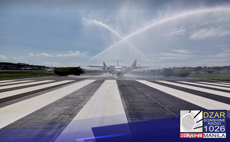 Muli nang magagamit ang runway 13/31 sa Ninoy Aquino International Airport (NAIA).