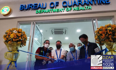 Binuksan na ngayong araw, ika-15 ng Hulyo, ang satellite vaccination center ng Bureau of Quarantine sa SM Mall of Asia.