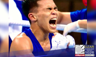 Umabante na sa men's flyweight boxing gold medal match sa Tokyo 2020 olympics ang pambato ng Pilipinas si Carlo Paalam.