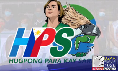 Inilunsad ang Hugpong Para kay Sara (HPS) na isang Citizens Movement na layong himukin na tumakbo sa pagka-pangulo sa 2022