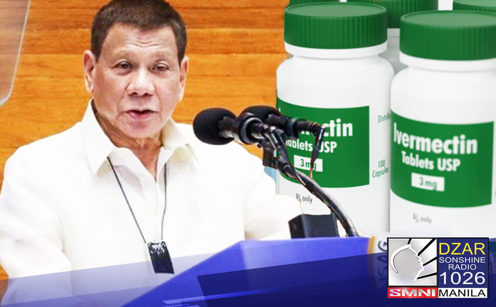 Hindi pipigilan ni Pangulong Rodrigo Duterte ang pagre-receta ng mga doktor ng Ivermectin.