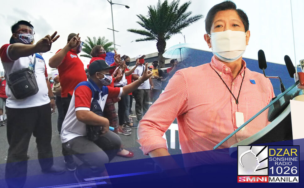 Kinumpirma ng Partido Federal Pilipinas na mayroon itong inisyal na 2 milyong boto para kay dating Senador Bongbong Marcos na tatakbong pangulo sa darating na halalan.
