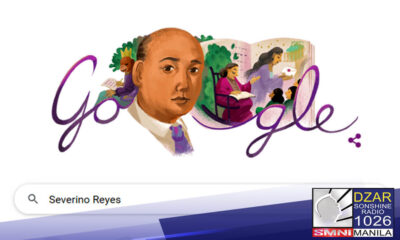 Sikat na manunulat na si Severino Reyes, ginawan ng Google doodle