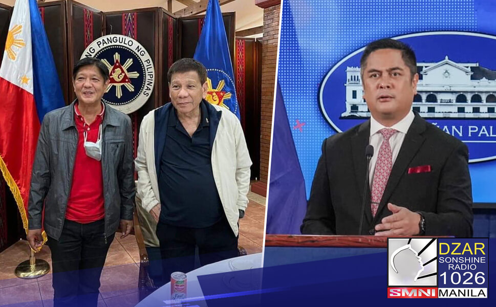 Pulong nina Pang. Duterte at Bongbong Marcos, 'cordial' at 'productive' – Malakanyang