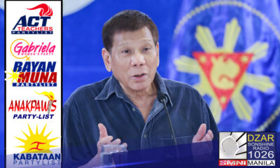 Makabayan party-list, huwag iboto - Pang. Duterte
