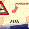 Niyanig ng magnitude 7.3 na lindol ang Lagangilang, Abra kaninang alas 8:43 ng umaga. Naitala ang pagyanig sa 2 kilometro