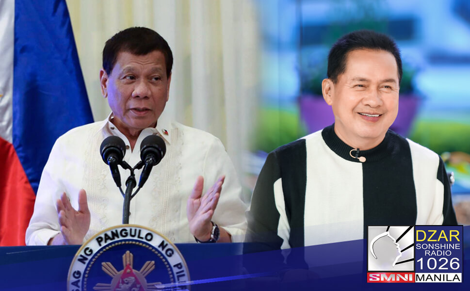 Pastor Quiboloy, dalangin ang masayang pribadong buhay ni dating Pang. Duterte