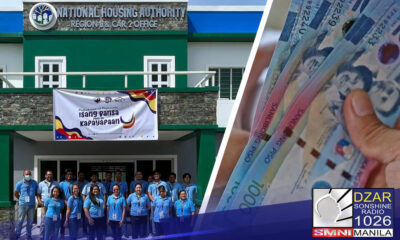 Naipamahagi na ng National Housing Authority Region 2 at CAR ang financial aid para sa mga pamilyang biktima ng flashflood sa Banaue, Ifugao.
