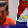 Tali sa leeg at pang-bitay sa buong bansa ang NDF. Ganito inilarawan ni Chief Presidential Legal Counsel Juan Ponce Enrile