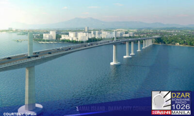 Davao-Samal Bridge, tiyak na magpapalakas sa turismo ng Davao