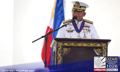 Modernisasyon ng Philippine Navy, tiniyak ng bagong Flag Officer-in-Command