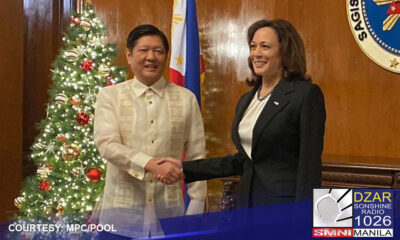 US VP Kamala Harris, nag-courtesy call kay Pang. Marcos