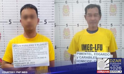 Tuloy-tuloy ang pagsisilbi ng warrant of arrest ng PNP Integrity Monitoring and Enforcement Group (IMEG) laban sa mga alagad ng batas na nasasangkot sa iba't ibang kaso.