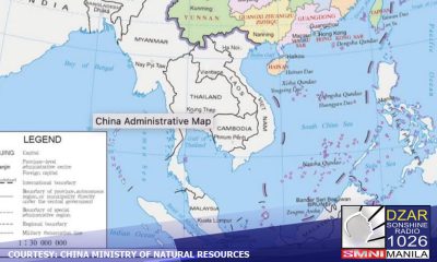 Bagong 10-dash line map ng China, hindi tinanggap ng Pilipinas