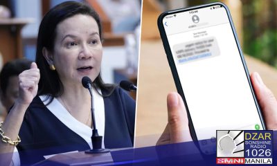 Patuloy na paglilipana ng text scams, nais imbestigahan ni Senator Grace Poe