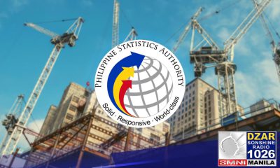 PSA: Construction industry, may pinakamalaking pagtaas sa employment noong Disyembre