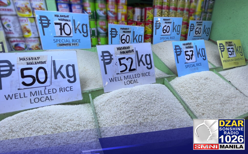 Presyo ng bigas at iba pa, bahagyang tumaas sa unang mga araw ng Abril