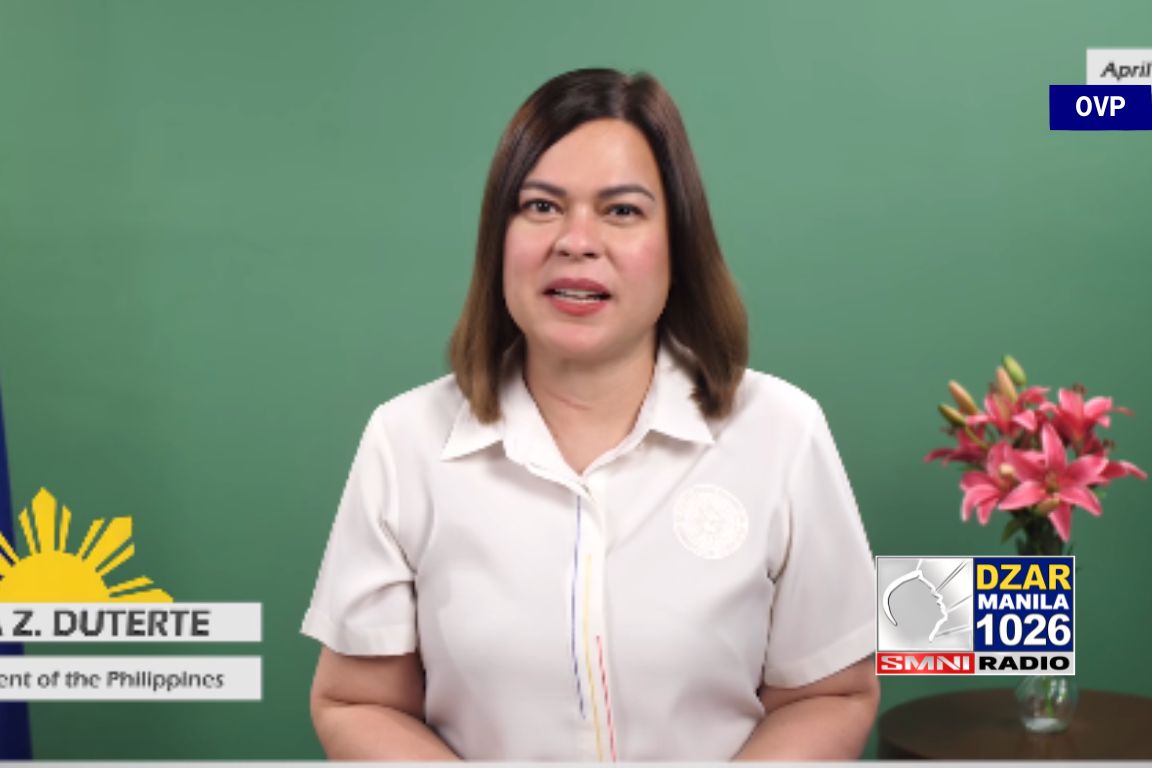 VP Sara, nagbigay ng mensahe sa mga Pilipino ngayong Semana Santa