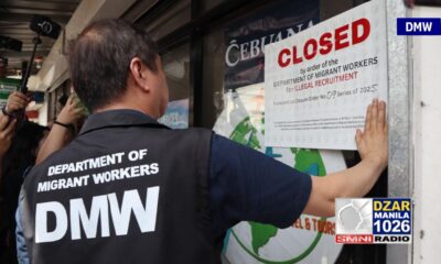 Isang travel agency sa Pampanga, isinara ng DMW