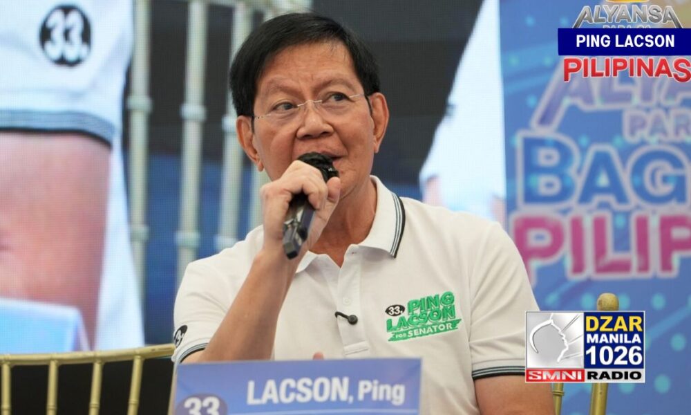 Sen. Lacson, nagdududa sa budget allocation; Maliliit na bayan, mas may  malaki ang pondo para sa flood control